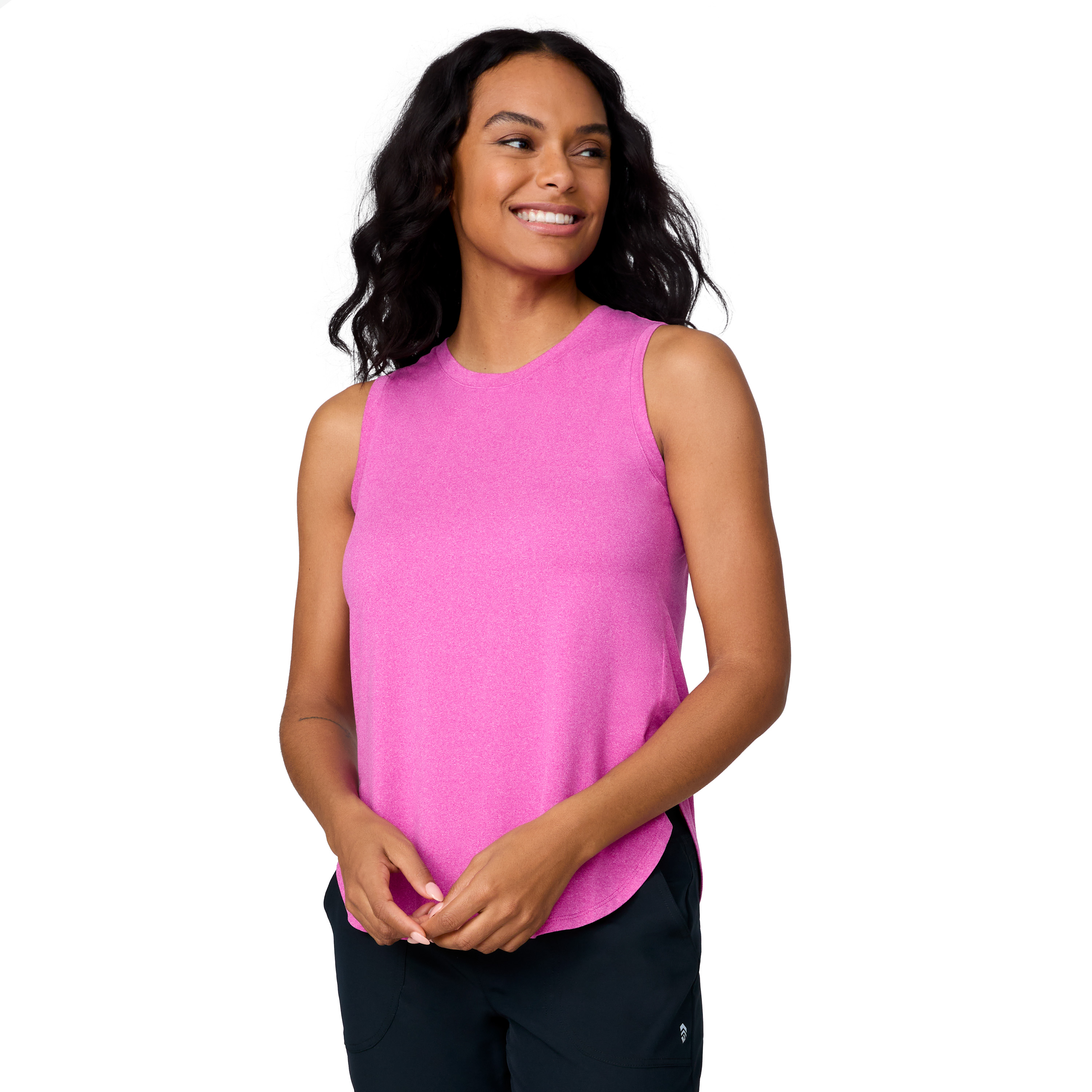 Free Country Women's Microtech® Chill B Cool Curved Hem Tank